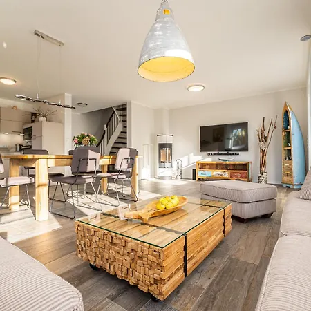 Gaenseweg 5a Haus Backbordhus בית נופש *